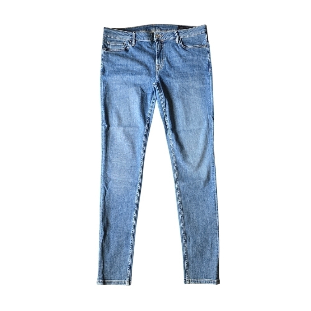 All Saints Women's Jeans Size 32 Blue Retro Skinny  Denim